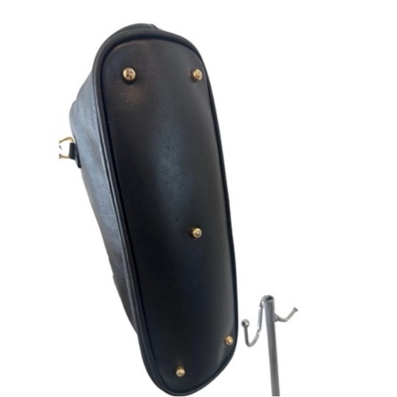 Gucci Vintage Black Bamboo Handle Bag - Picture 6 of 7